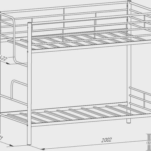 Двухъярусная кровать «Севилья 4»